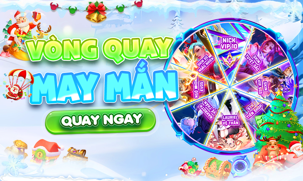 Vòng Quay May Mắn  ( 100% Trắng Thông Tin )