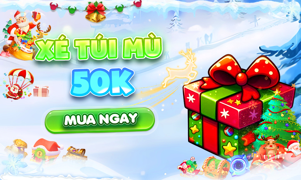 Túi Mù Noel 50K ( 100% Trắng Thông Tin )